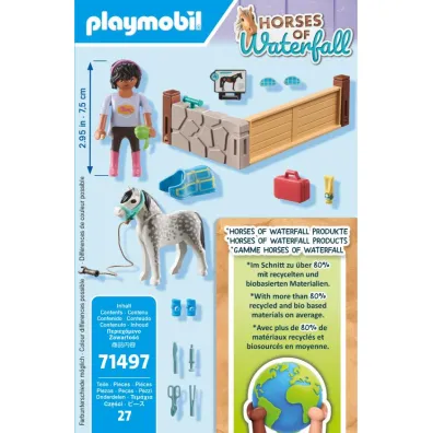 Playmobil Horses of Waterfall Hipoterapeuta 71497