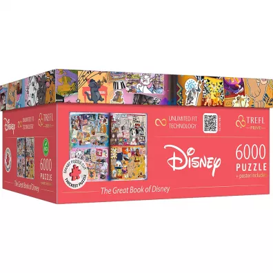Puzzle 6000 el. Disney Magical Book of Fairytales Trefl