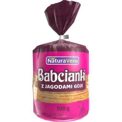 NaturaVena Babcianki z jagodami goji 100 g