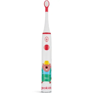 Georganics GeoKids, Zestaw Elektrycznej Szczoteczki Sonicznej dla Dzieci, 3+ Georganics GeoKids, Zestaw Elektrycznej Szczoteczki Sonicznej dla Dzieci, 3+