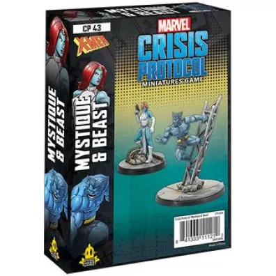 Marvel Crisis Protocol. Beast & Mystique Atomic Mass Games