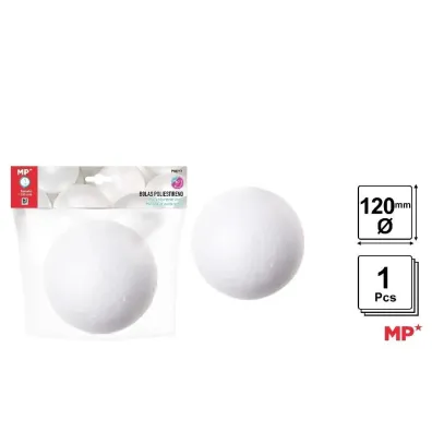 Mp Main Paper Kulka styropianowa do zdobienia 120mm