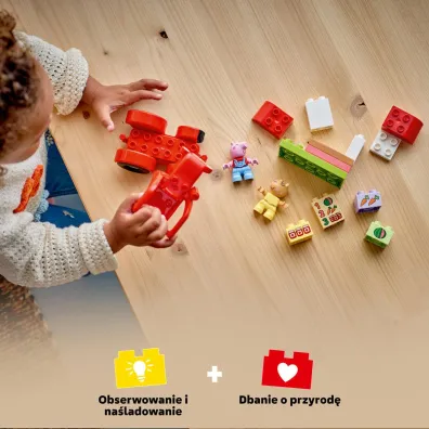 LEGO DUPLO Peppa Pig Ci�gnik i rynek 10468