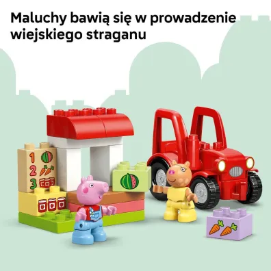 LEGO DUPLO Peppa Pig Ci�gnik i rynek 10468