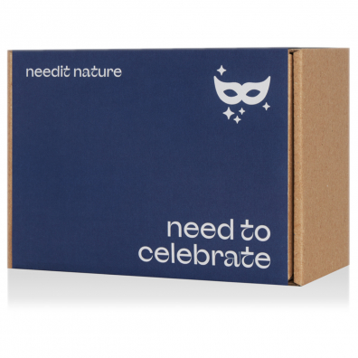 Needit nature Need To Celebrate - zestaw witeczny krem do twarzy i pod oczy + serum do twarzy i pod oczy + balsam do ciaa