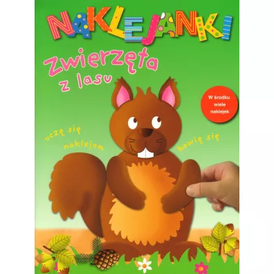 Naklejanki  Zwierz�ta z lasu - J. Beaumont