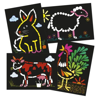 Zestaw kreatywny Crafty Zwierz�ta gospodarskie Avenue Mandarine