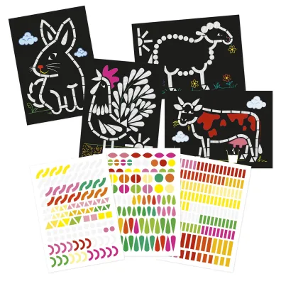 Zestaw kreatywny Crafty Zwierz�ta gospodarskie Avenue Mandarine