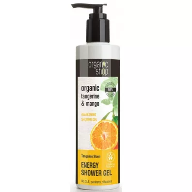 Organic Shop Organic Tangerine & Mango Energy mandarynkowy orze�wiaj�cy �el pod prysznic 280 ml