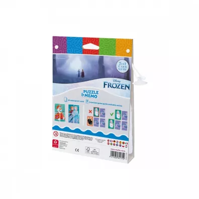 Shuffle. Aqua game Disney Frozen Cartamundi