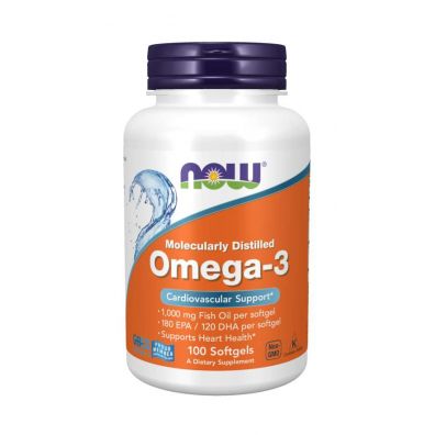 Now Foods Omega 3 1000 mg 100 kaps.