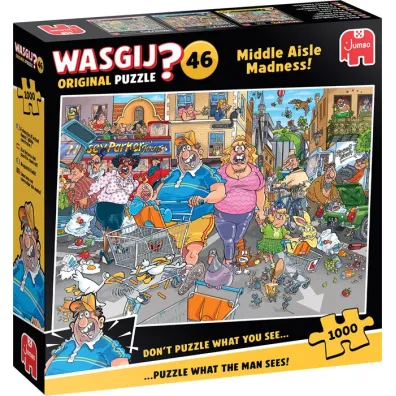 Puzzle 1000 Wasgij Jumbo Retro sza� zakup�w Tm Toys