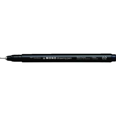 Tombow Cienkopis Mono drawing pen czarny 02 0.3mm