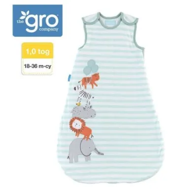 Gro Company �piworek letni Grobag Jungle Stack - grubo�� 1 tog 18-36 m-cy
