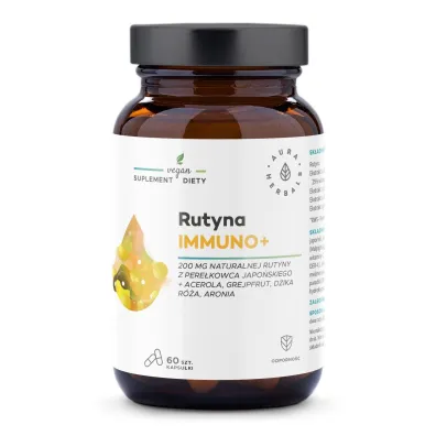 Aura Herbals Rutyna Immuno+ Suplement diety 60 kaps.
