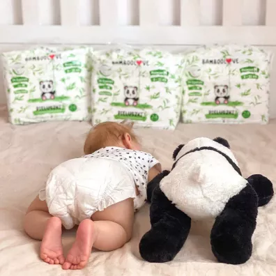 Bamboolove Pieluchomajtki z w��knem bambusowym XL Lovely Pants (12+ kg) 16 szt.