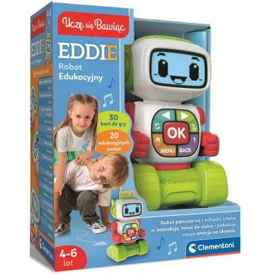 Edukacyjny Robot Eddie Clementoni
