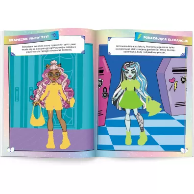 Monster High. Brokatowe ubieranki
