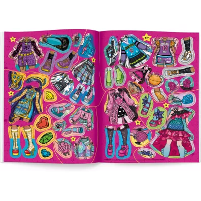 Monster High. Brokatowe ubieranki