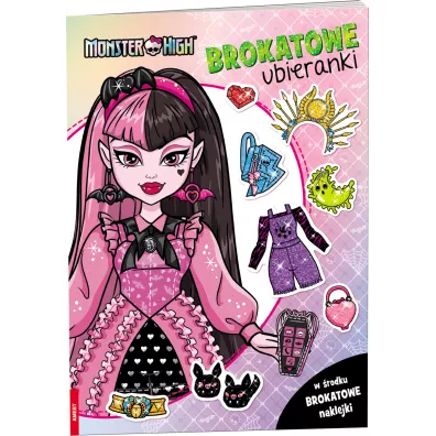 Monster High. Brokatowe ubieranki