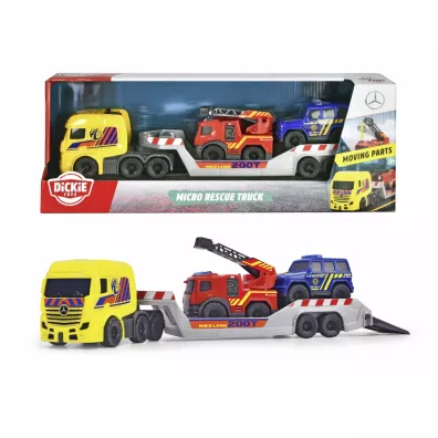 SOS Mini Laweta z pojazdami, 32 cm Dickie Toys