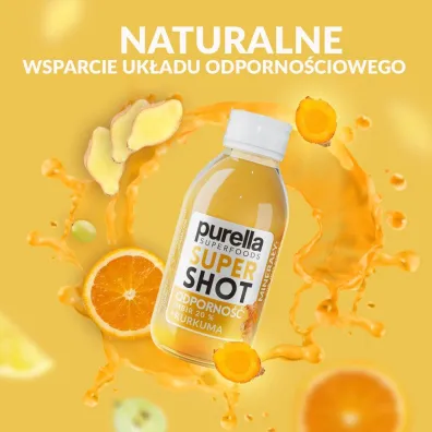 Purella Super Shot Odporno�� imbir + kurkuma 100 ml