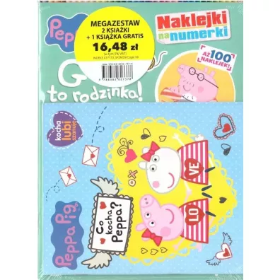 Zestaw 3 ksi��eczek: �winka Peppa