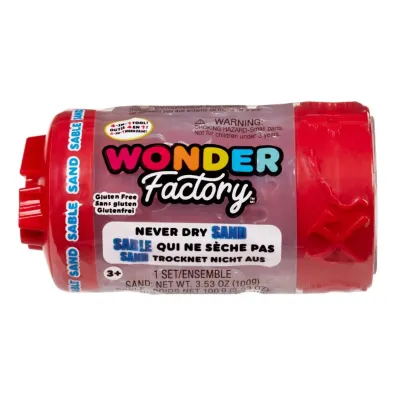 Wonder Factory Never Dry Sand Singles - Red Mga Entertainment