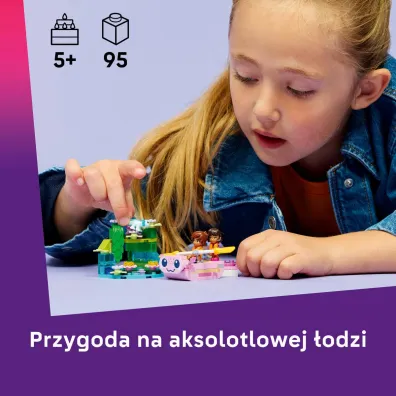 LEGO Friends Przygoda na aksolotlowej �odzi 42681