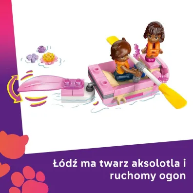 LEGO Friends Przygoda na aksolotlowej �odzi 42681