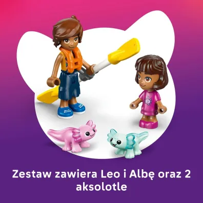 LEGO Friends Przygoda na aksolotlowej �odzi 42681