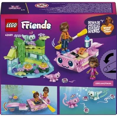 LEGO Friends Przygoda na aksolotlowej �odzi 42681