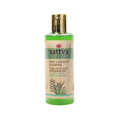 Sattva Hair Cleanser szampon zioowy Neem & Aloe Vera 210 ml