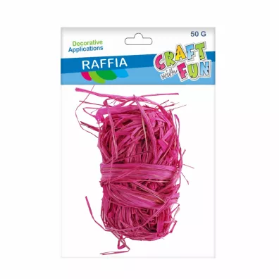 Craft with Fun Ozdoba dekoracyjna Rafia 50 g