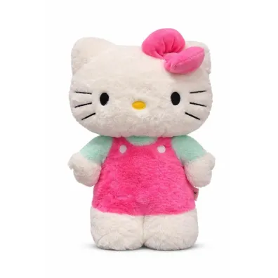 Hello Kitty Fluffy Plusz Jasny R� 40cm Durabo