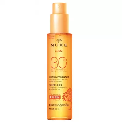 Nuxe Przeciws�oneczny olejek do twarzy i cia�a SPF 30 150 ml