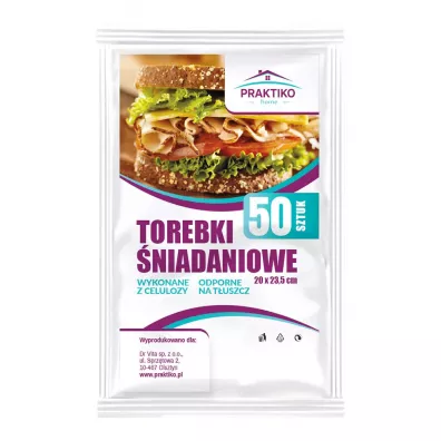 Praktiko Torebki niadaniowe papierowe