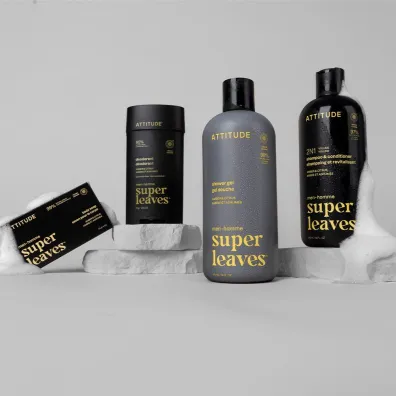 Attitude SUPER LEAVES, Myd�o w kostce do cia�a, dla m�czyzn 113 g