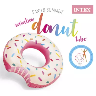 Intex Ko�o do p�ywania donut 94x23cm