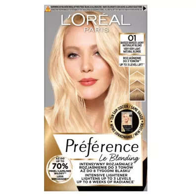 LOreal Paris Preference farba do wosw 01 Prague