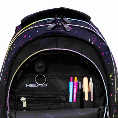 Astra Plecak Head Golden Effect Rainbow Kitty AB330