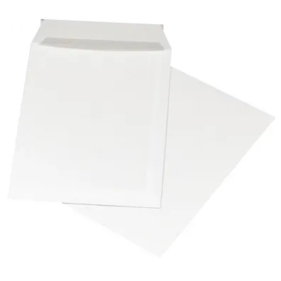 Koperta z tam silikonow biaa 16x23cm 50szt