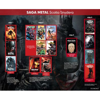 Saga Metal Batman Metal. Batman Death Metal. Tom 2