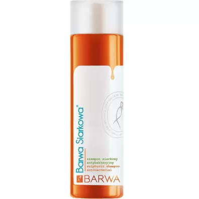 Barwa Siarkowa Special Sulphur Antibacterial Shampoo specjalistyczny szampon siarkowy antybakteryjny 180 ml