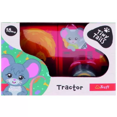 Zabawka drewniana - Traktor Tiny Tails TREFL