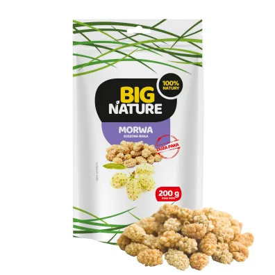 Big Nature Morwa suszona bia�a 200 g