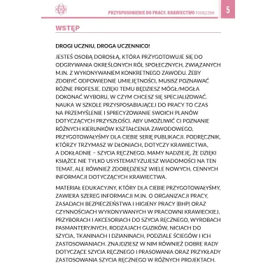 Przysposobienie do pracy. Krawiectwo. Podr�cznik dla uczni�w z niepe�nosprawno�ci� intelektualn�