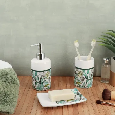 Tendance Dozownik do myda Jardin z motywem lici