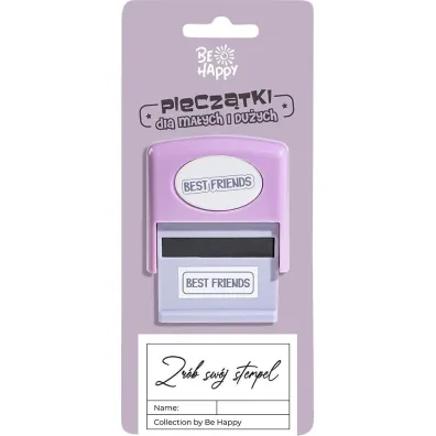 Be-Happy Gifts Piecz�tka dla dzieci z napisem best friends