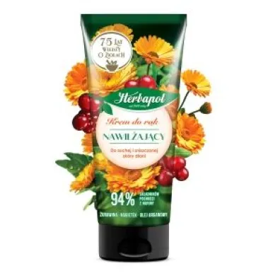 Herbapol �urawina & Nagietek & Olej Arganowy Krem do r�k 75 ml